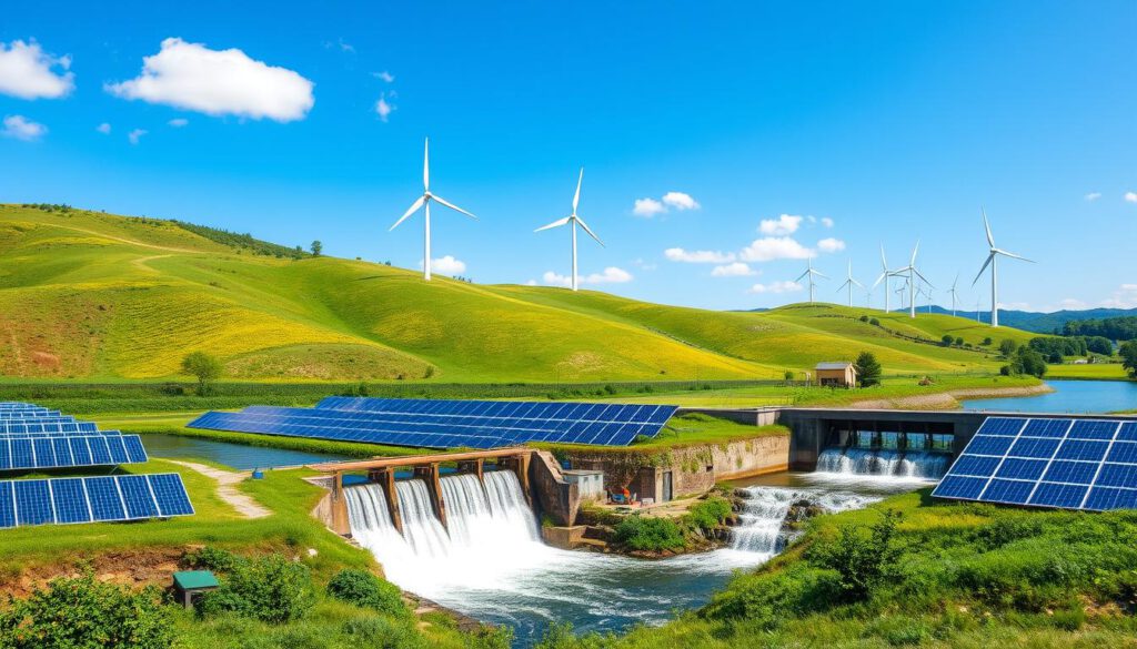 nachhaltige Energieoptionen