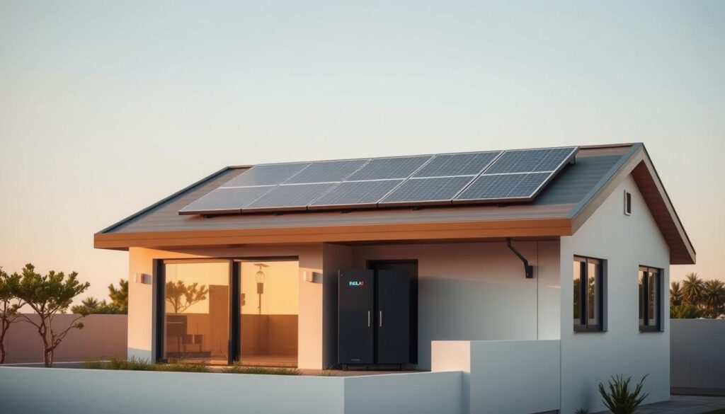 Integration von Photovoltaik und Batteriespeicher